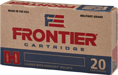 FRONTIER 223 REM 55GR FMJ 20RD 25BX/CS