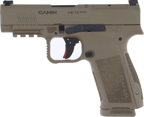 CANIK METE MC9LS 9MM 3.68" BBL OR FS 2-17RD MAGS FDE