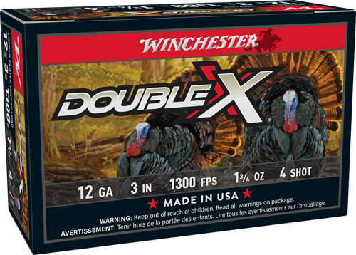 WIN DOUBLE X 12GA 3 1-3/4OZ #4 10/10