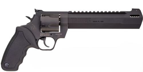 TAURUS RAGING HUNTER 454 CAS 8 3/8" 5-SHOT BLUED RUBBER