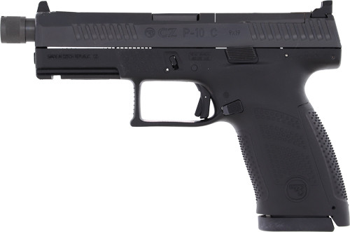 CZ P-10 C OR 9MM FS 17-SHOT SUPPRESSOR READY BLACK