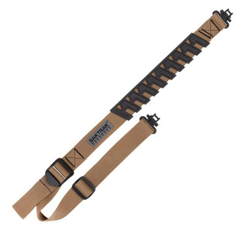 ALLEN TRAK TRACTION WEB SLING W/SWIVELS TAN/BLK