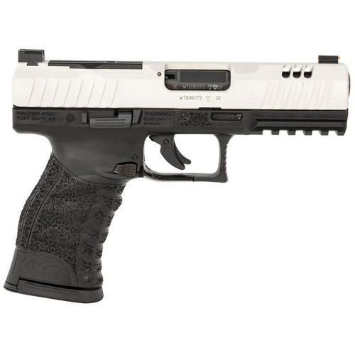 Walther WMP Handgun .22 WMR 15rd Magazine(2) 4.5" Barrel Silver Slide Black Grip