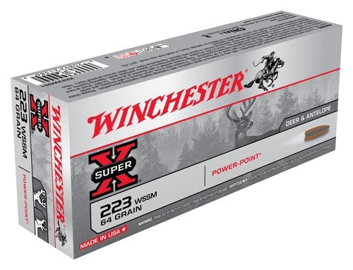 WINCHESTER SUPER-X 223 WSSM 64GR POWER POINT 20RD 10BX/CS