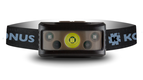 Konus Konusflash-7 Rechargeable Headlamp 236 lumens 4 modes w Hand Motion Sensor