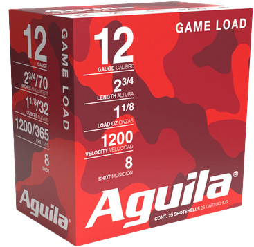 AGU STD VELOCITY 12GA 2.75 1-1/8OZ #8 25/10
