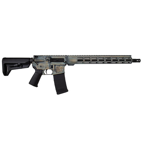 Shark Coast Tactical "Liberty AR Patina" AR-15 Rifle 5.56mm 30rd Magazine 16" Barrel 15" MLOK Handguard