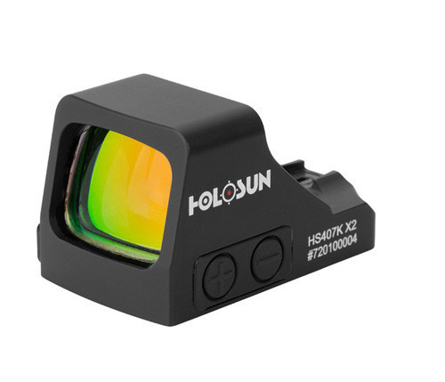 HS407K X2 - BLACK, 6 MOA RED DOT, ALUMINUM
