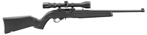 RUG 10/22 22LR 18.5 BLK 10RD SCOPED