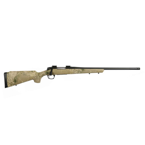 CVA Cascade XT Rifle Graphite 450 Bushmaster 3rd Capacity 22" 11/16x24 Black Threaded Barrel Realtree Hillside Stock