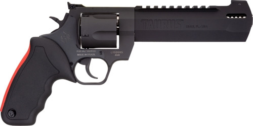 TAURUS RAGING HUNTER 454 CAS 6 3/4" 5-SHOT BLUED RUBBER