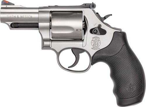 S&W 69 44MAG 2.75" ADJ 5-SHOT STAINLESS RUBBER