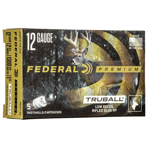 FED VITAL-SHOK TRUBALL 12GA 2.75 1OZ SLUG 5/50