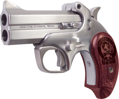 BOND ARMS SNAKESLAYER  45LC/ 410 3" 3.5" FS STAINLESS WOOD