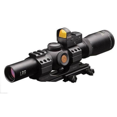 REFURBISHED Burris Fullfield TAC30 Tactical Rifle Scope w/FastFire & Mount - 1-4x24mm Ballistic CQ 5.56 Reticle Matte