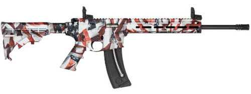SW M&P15-22 SPORT 22LR 16.5 AMERICAN FLAG 25RD