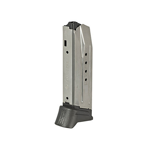 AMERICAN PISTOL COMPACT MAGAZINE - 9MM LUGER - 10 ROUND - NICKEL
