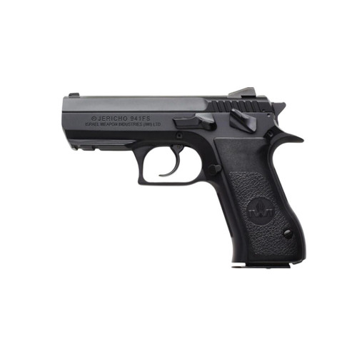 IWI Jericho 941 Mid Sized Steel Frame Handgun 9mm Luger 16rd Magazine 3.8" Barrel Black