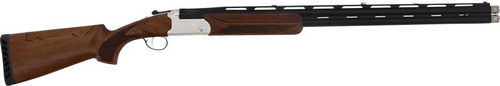 STEVENS 555 SPORTING O/U 12GA 30" PORTED MC5 SILVER/WALNUT