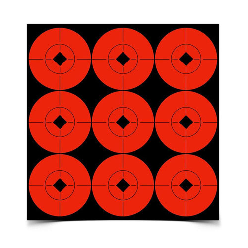 SELF-ADHESIVE TARGET SPOTS TARGETS - 2"  TARGETS, 90 TARGETS