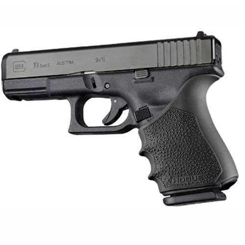 HANDALL BEAVERTAIL GRIP SLEEVE - GLOCK 19, 23, 32, 38 GEN 1-2-5 - BLACK