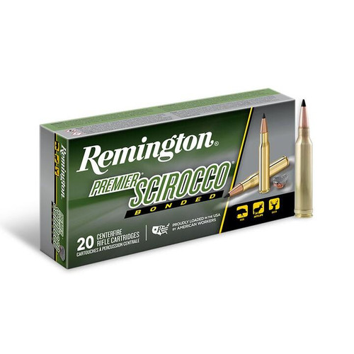 Remington Premier Scirocco Rifle Ammunition 7mm Rem Mag 150 gr PT 3110 fps 20/ct