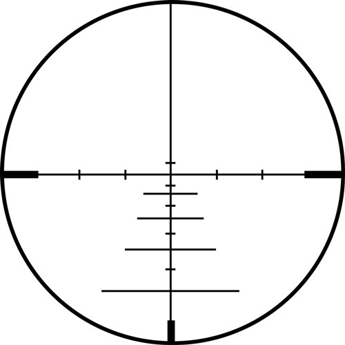 KONUS SCOPE KONUSPRO-550 3-9X40 550 BALLISTIC RETICLE