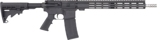 GLFA AR-15 Rifle .223 Wylde 30rd Magazine 16" Threaded Barrel Black and Stainless with 15.25" Handguard