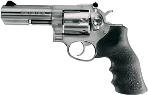 RUGER GP100 357MAG 4.2" AS STAINLESS HOGUE MONOGRIP