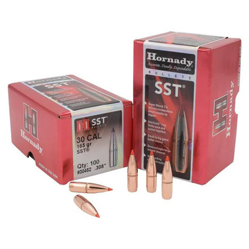 SST SUPER SHOCK TIP BULLET - 30 CAL. .308" , 165 GR, 100/BX