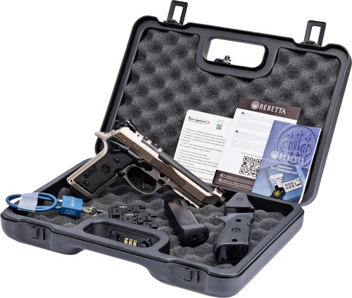 BERETTA 92X PERFORMANCE CARRY 9MM 4.9" 15RD SS OPTIC CUT