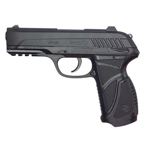 PT-85 BLOWBACK CO2 PELLET PISTOL - BLACK, 177 CAL, 450 FPS, 16/RD