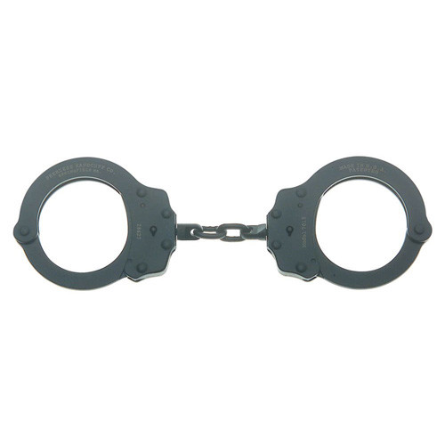 CHAIN LINK HANDCUFF - BLACK OXIDE FINISH