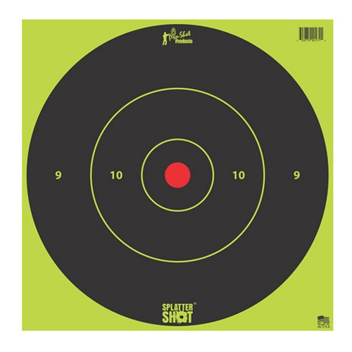 12IN GREEN BULLSEYE TARGET 5PK