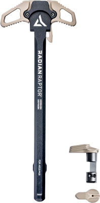 RADIAN RAPTOR COMBO CHARGING HANDLE AMBI SAFETY 45/90 FDE
