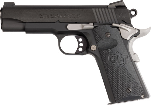 COLT NIGHT COMMANDER 45ACP 4.25" 8RD BLACK CERAKOTE BLUED