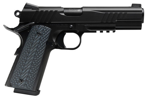 SAV 1911 GOV'T RAIL BLK 9MM 5 10RD