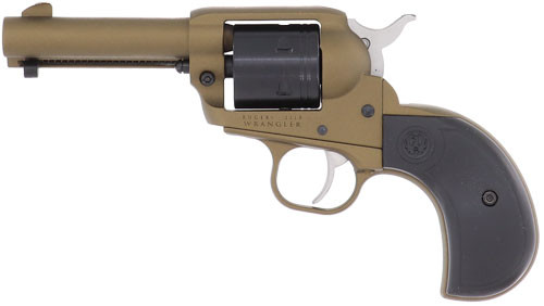 RUGER WRANGLER 22LR 3.75" FS 6-SH BURNT BRONZE BIRDSHEA<
