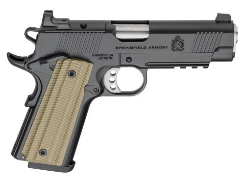 SPRINGFIELD 1911 OPERATOR AOS 9MM 4.25" 9RD TRIUTIUM BLACK