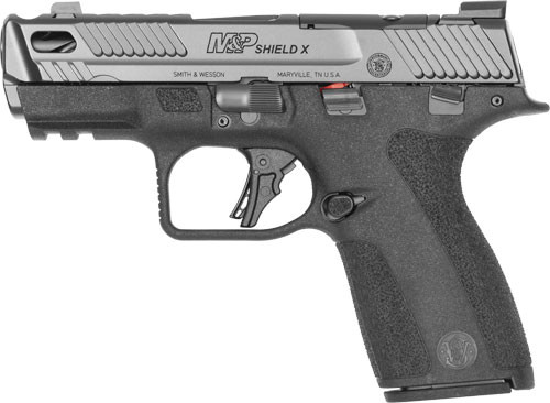 S&W PC M&P SHIELD X COMP 9MM 13/15 RD MAGS SAFTY 3.6" BL