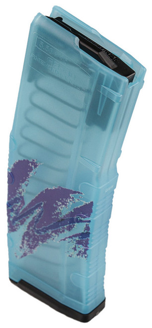 AMEND2 MAG AR 5.56 30RD TRANSLUCENT TEAL JAZZ