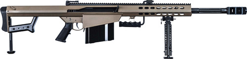 BARRETT M82A1 RIFLE 50BMG 20" FLUTED 1:15" 10RD FDE