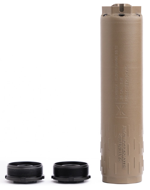 HUXWRX SUPPRESSOR FLOW RANGE 36 TI DT FDE