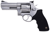 TAURUS 44 44MAG 4" AS 6-SHOT PORTED STAINLESS RUBBER