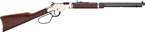 HENRY H4 GOLDENBOY SILVER 22LR 20" OCTAGON WALNUT LARGE LOOP
