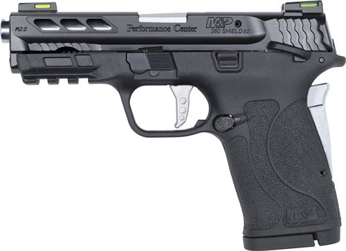 S&W SHIELD M2.0 M&P 380ACP EZ PERFORMANCE SILVER PORTED BBL