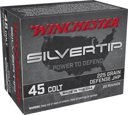 WINCHESTER SILVERTIP 45 LC 225GR HP 20RD 10BX/CS
