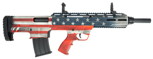 TOKAREV TBP 12 AF 12GA 18.5 AMERICAN FLAG 5RD