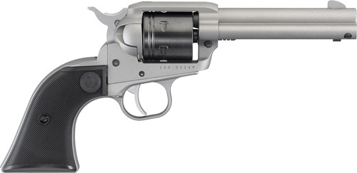 RUGER WRANGLER 22LR 4.62" FS 6-SH SILVER SYNTHETIC