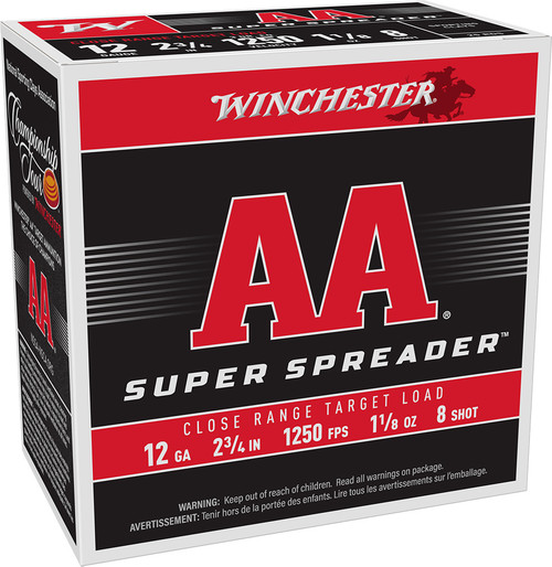 WIN AA SPREADER 12GA 2.75 1-1/8OZ #8 25/10